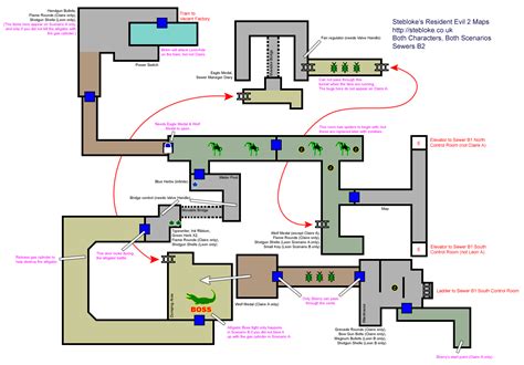 Resident evil 2 remake sewers supply room map - retbanner