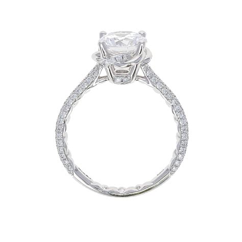 Pave Engagement Ring Setting – Hannon