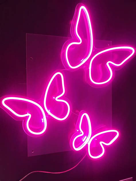 Butterfly neon lightNeon sign handmade neon light | Etsy | Neon wallpaper, Neon signs, Pink ...