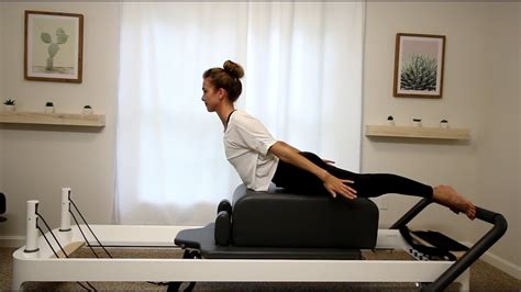 Pilates Reformer Exercises for the Back - YouTube