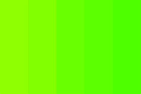 light green to green Color Palette