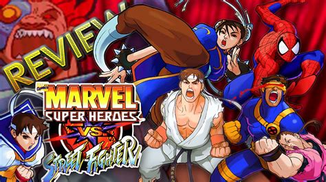 Marvel Super Heroes vs Street Fighter - Review do Crossover do Arcade - YouTube