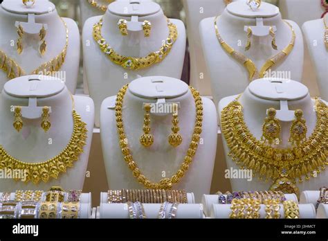 Gold necklace dubai hi-res stock photography and images - Alamy