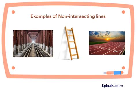 Intersecting and Non-intersecting Lines - Definition, Examples