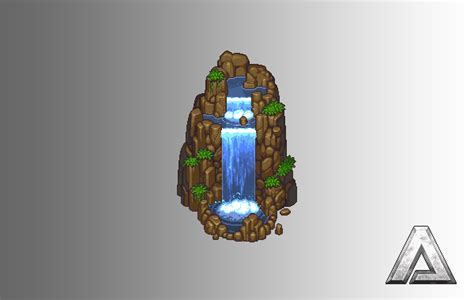 Pixelart Waterfall Animation image - Antraxx - ModDB