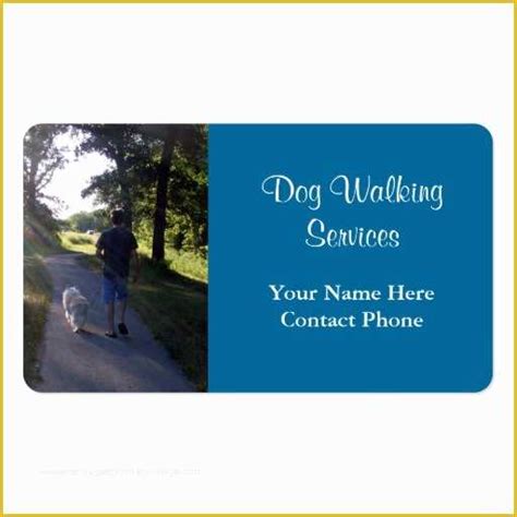 Free Dog Walking Business Card Template Of Dog Walking Business Card Templates 1 000 Dog Walking ...