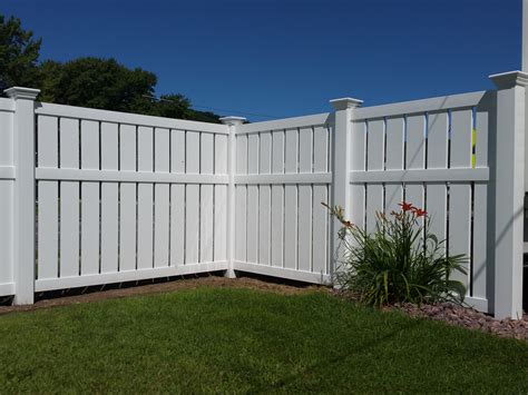 Prestige Semi Private Vinyl Fencing Products | Phillips Outdoor Services - Onalaska, WI