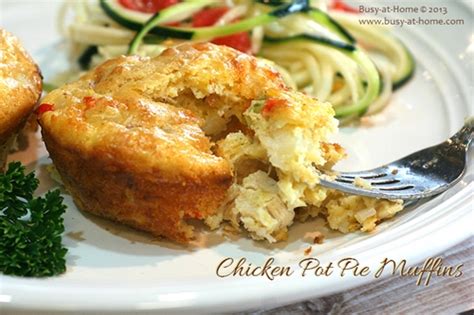 Chicken Pot Pie Muffins recipe | Chefthisup