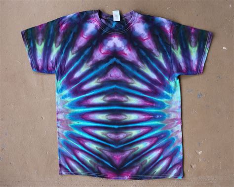 Tie Dye Shirt | Large, Psychedelic Clothing, Trippy Shirt, 60s hippie, Festival Fashion ...