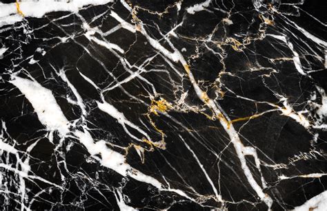 Black, White & Gold Dark Marble Effect Wallpaper Mural | Hovia | Marble effect wallpaper, Gold ...