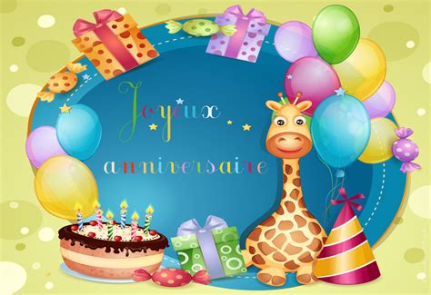 Carte Anniversaire Enfants | Carte