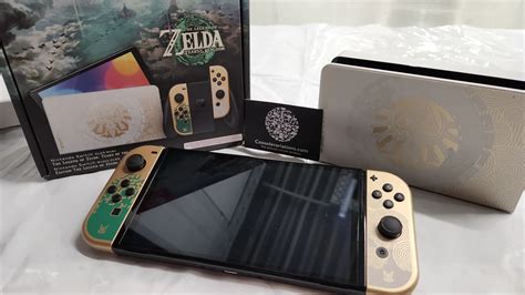 Nintendo Switch OLED Console The Legend Of Zelda: Tears Of