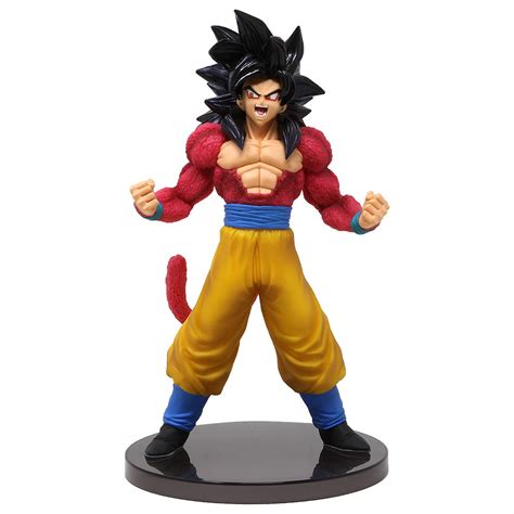 Banpresto Dragon Ball GT Blood Of Saiyans Special Ver. 3 Super Saiyan 4 Goku FIgure red