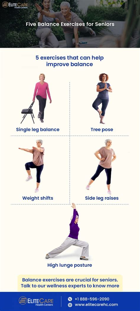 Five exercises that can enable seniors to stay balanced