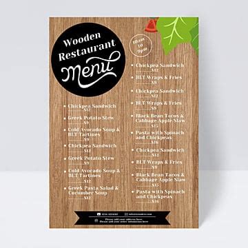 Coffee Menu Wood Grain Background, Coffee Menu Wood Grain Background Template Download, Coffee ...