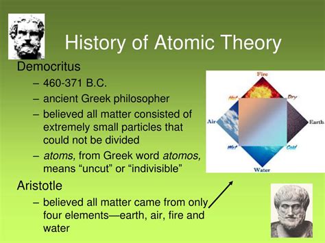 Aristotle Atomic Theory