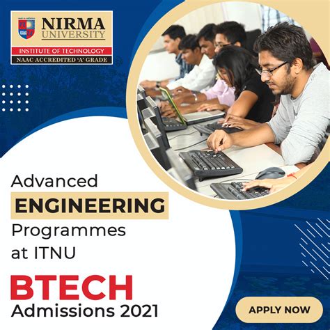 B.Tech. Courses Offered at Nirma University for B.Tech. Admissions 2021 | Campus Freshers