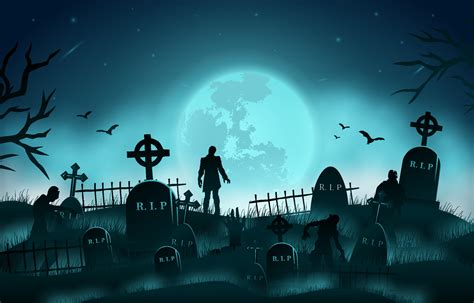 Animated Graveyard Background : Graveyard Gif | Bodaswasuas