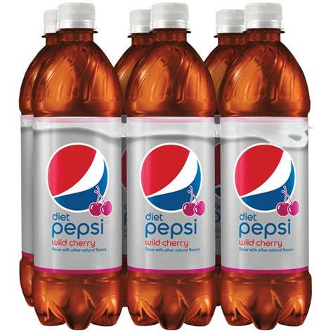 Diet Pepsi Wild Cherry Cola (24 fl oz) - Instacart