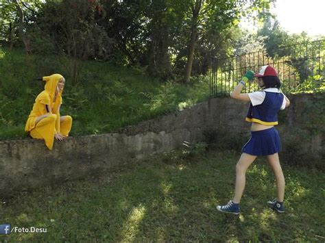 Pokemon - Ashe and Pikachu Cosplay #13 by BigBrotherRabbit on DeviantArt