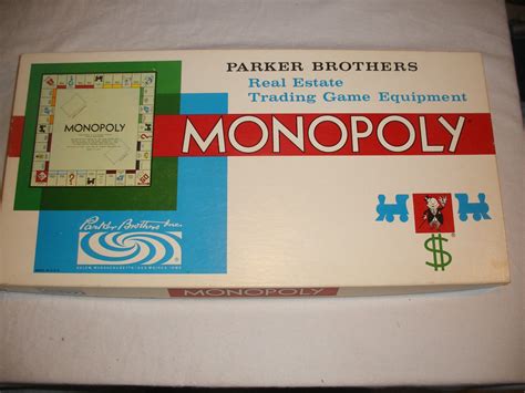 Vintage Monopoly Board Game 1961 T-352