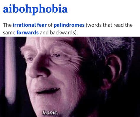 I find these phobias hilarious : r/PrequelMemes