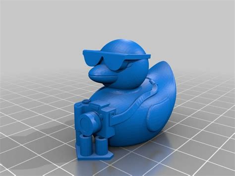 Free STL file Tourist Duck 🦆・3D printable model to download・Cults