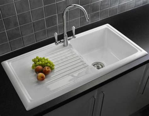 Kitchen Sink With Built In Drain Board