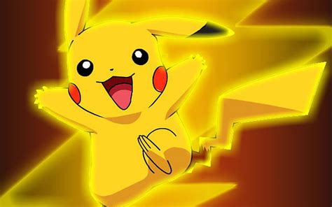 HD wallpaper: pokemon yellow pikachu simple background yellow background Anime Pokemon HD Art ...