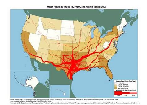 flow line map geography - Merle Horn