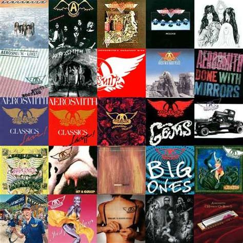 An Assortment of Aerosmith | Rock album covers, Classic album covers, Classic rock albums