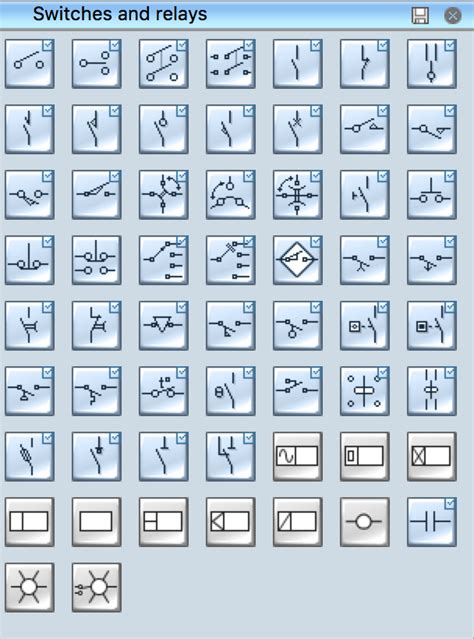 Electrical Wiring Diagram Symbols Relay - Home Wiring Diagram