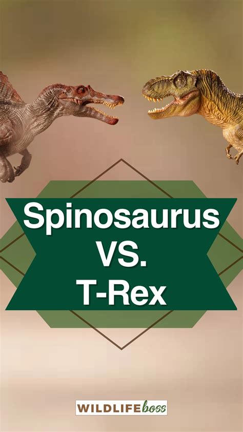 Spinosaurus Vs. T-Rex: 15 Differences (Incl. Size Comparison)