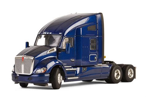 Kenworth T680 6X4 3 Axle Truck, Dark Blue - WSI Models 33-2027 - 1/50 Scale Diecast Model Toy ...