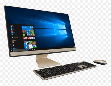 Nuevas Computadoras All In One Asus Con Bordes Muy - Asus All In One Pc 2019, HD Png Download - vhv