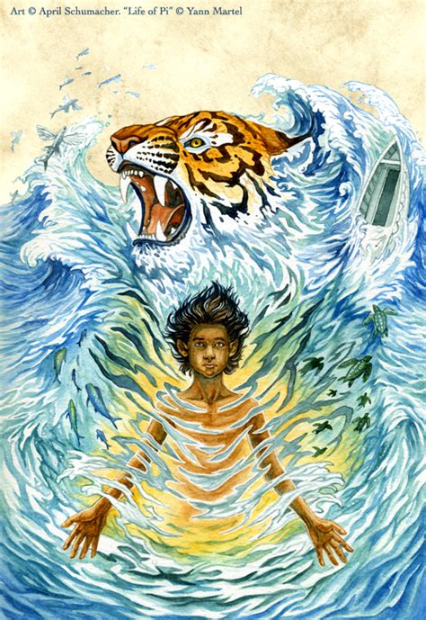 Life of Pi: Cover Art by pallanoph on DeviantArt