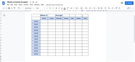 2022 Calendar Template Google Docs - ProjectOpenLetter.com