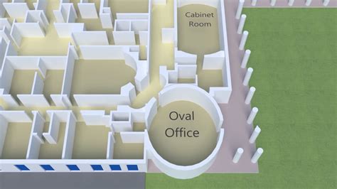 3D White House Cutaways: Did You Know the Oval Office is Not Actually Inside the Main Building ...