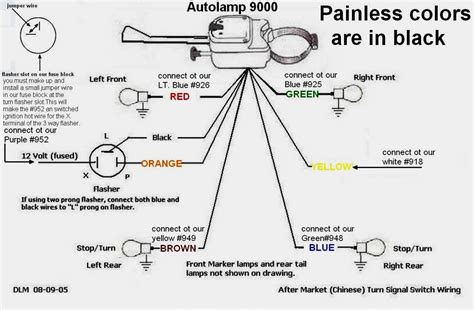 Universal Turn Signal Switch Wiring Diagram - Wiring Diagram