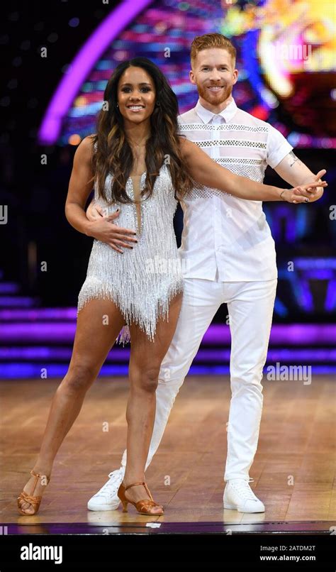 Alex Scott & Neil Jones at The Strictly Come Dancing Live Tour Photocall at Arena Birmingham ...