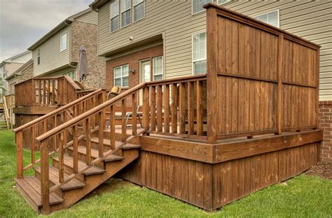 Deck With a Privacy Wall | Interesting Ideas for Home