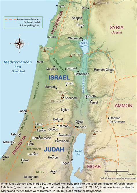 Kingdom Of Judah Map The Two Kingdoms Of Israel The Kingdom Of | Hot Sex Picture