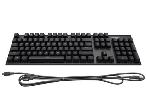 HyperX Alloy FPS RGB Mechanical Gaming Keyboard - Speed Silver, RGB LED - Newegg.com