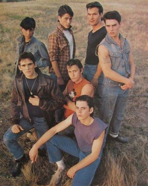 The cast of "The Outsiders, "1983... - The Hollywood Museum