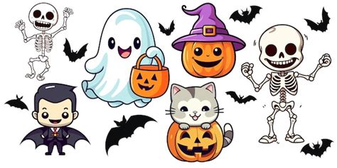 Halloween Clip Art Images - Free Download on Freepik