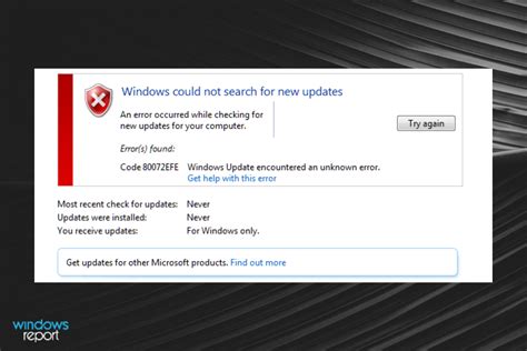 Windows 7 Update Error Codes Common Issues Fixes | windowsreport