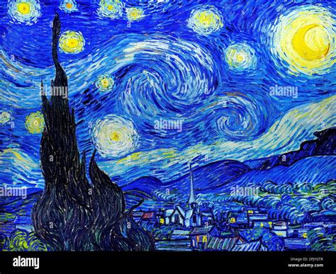 Starry Night Vincent Van Gogh Symbolism at Richard Lara blog