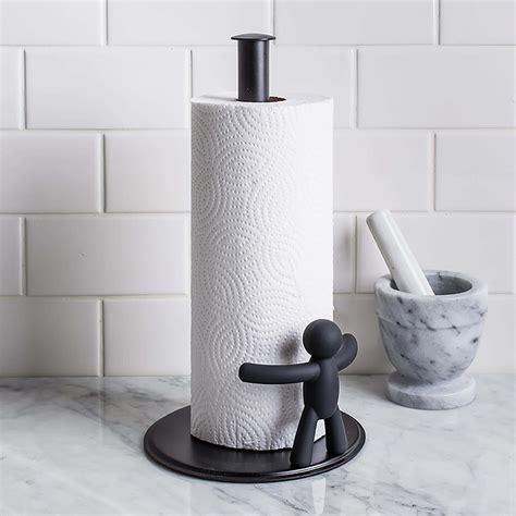 Umbra Buddy Paper Towel Holder (Black) | Kitchen Stuff Plus