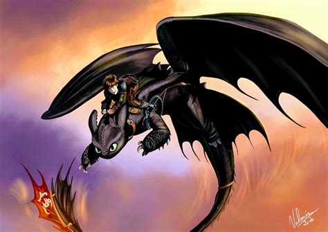 Hiccup and Toothless by Valonia-Feline on DeviantArt : r/httyd