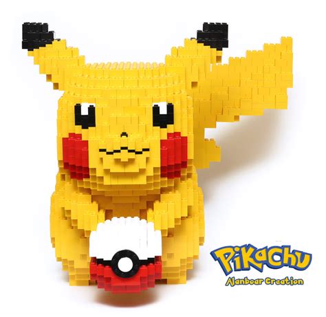 [MOC] LEGO Pikachu Sculpture (Life Size) - Special LEGO Themes - Eurobricks Forums